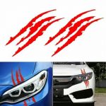 Sticker voiture Griffure