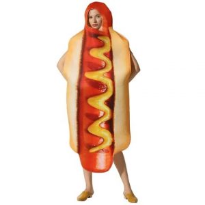 Déguisement mascotte beauf | Hot Dog humain