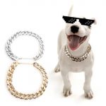 Chaîne en or pour chien