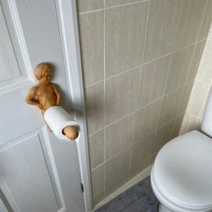 Porte Papier Toilette beauf | Très Long Sexe