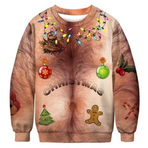 Pull beauf moche noël| Animaux 3D